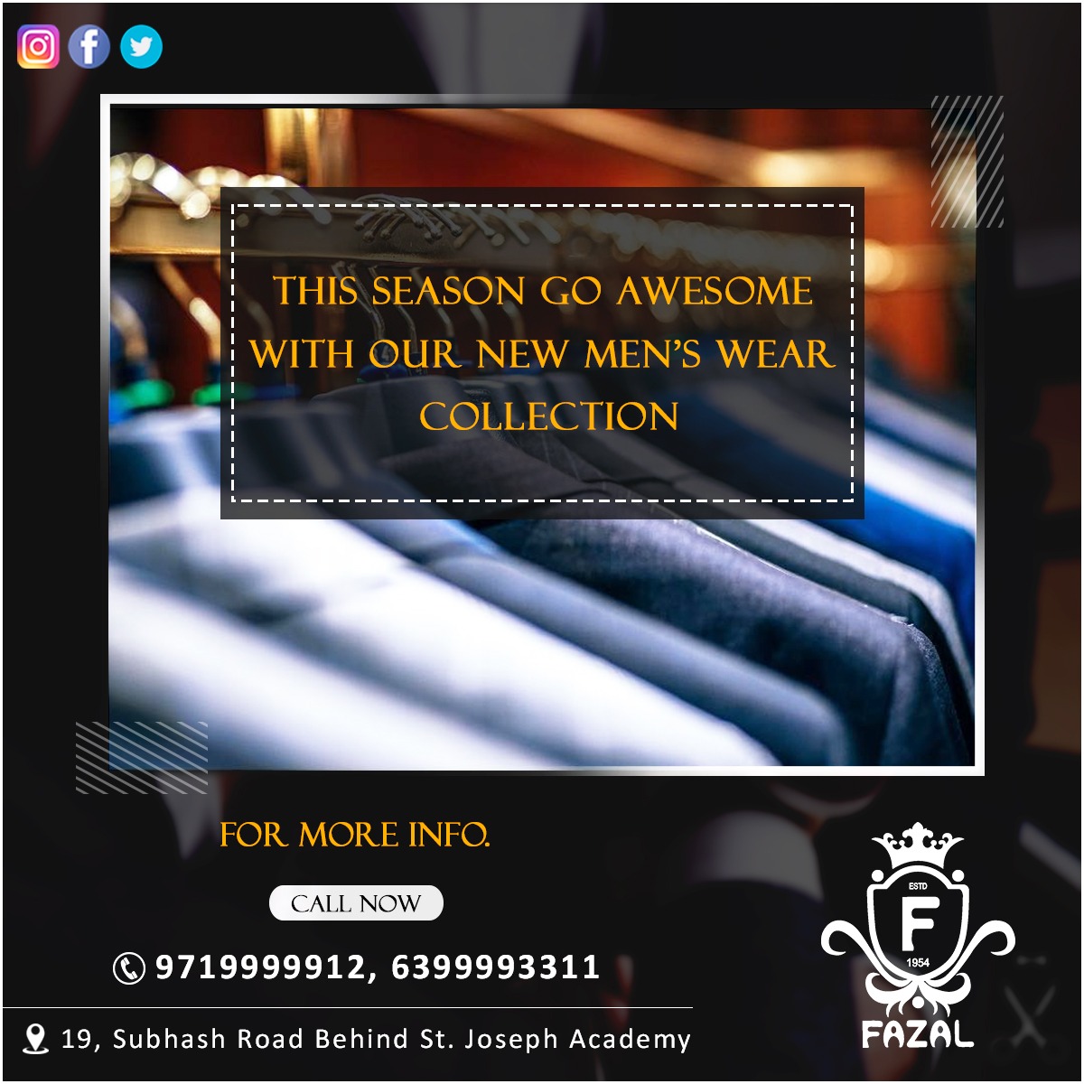 A suit is the uniform of success. And elegance. Browse from our latest men's summer wear collection. Clothes that are sure to cool down your summers. Material that is soft for the body and gives you a sense of comfort while also keeping you fashionable. 
#fazalthedesigner