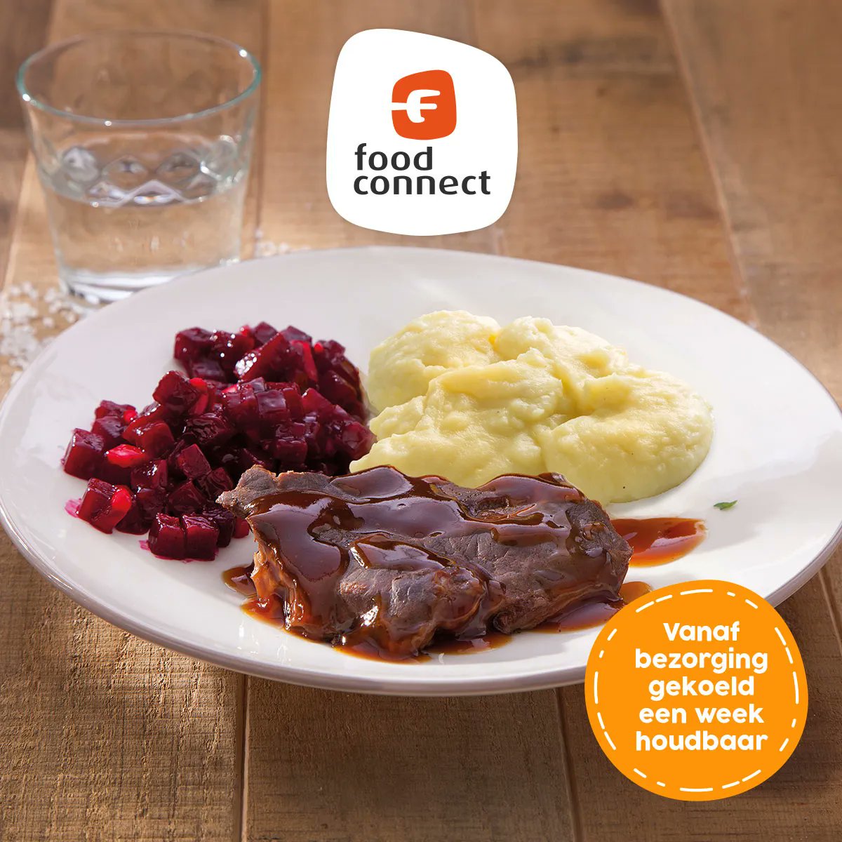 Bij Food Connect werken we met vaste bezorgers die uw maaltijden wekelijks bij u tot aan de deur afleveren. Goed m te weten is, is dat onze verse maaltijden vanaf bezorging bij u thuis een week houdbaar zijn in de koelkast met een temperatuur lager dan 7 graden. 👍