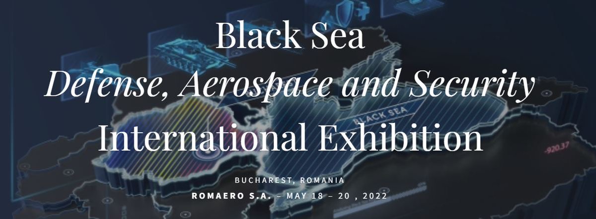 CounteRH2020's tweet photo. #CounteRProject Attends Largest Black Sea Defense & Security Exhibition, @bsdaromania on May 18-20!
https://t.co/s697WE7Swr https://t.co/8cegkRYuWe