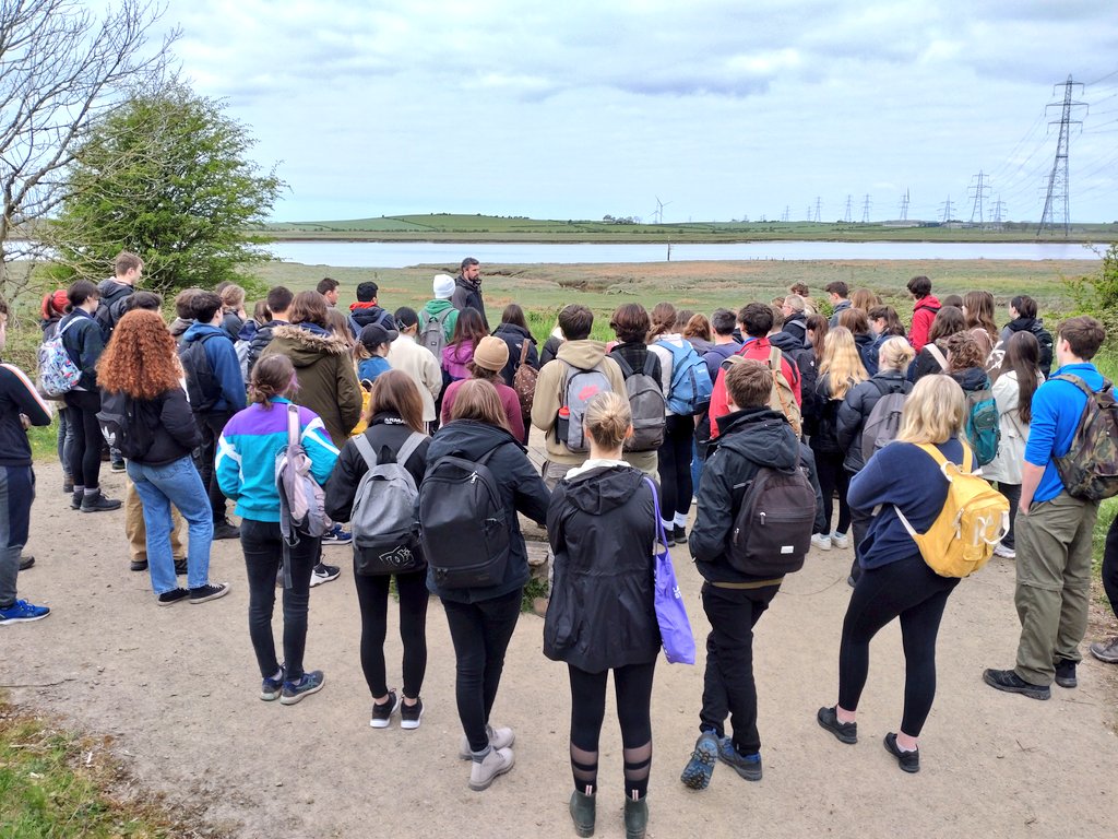 ProfJGrey's tweet photo. Recent #fieldwork with @LancsUniLEC #BSc #Ecology students on the #Lune estuary. Many thanks to @TM_WRT for insight into all things #MorecambeBay incl. #SearchForSmelt https://t.co/0sKYYBPQje