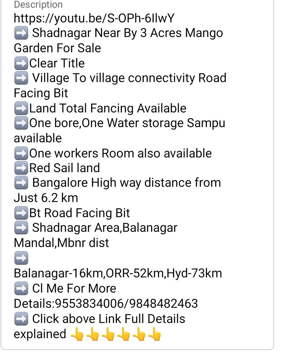 estates_sri's tweet photo. https://t.co/gIaNSN6KGU
Bangalore High way near by 3 Acres mango garden for sale https://t.co/wkA2Sn0OyH