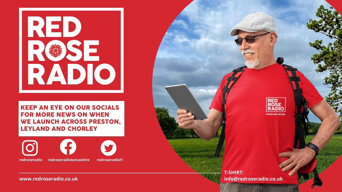 RedRosePreston's tweet photo. The team are now working hard on bringing back local radio to #Preston #Leyland &amp; #Chorley #Lancashire https://t.co/P6visC2inI