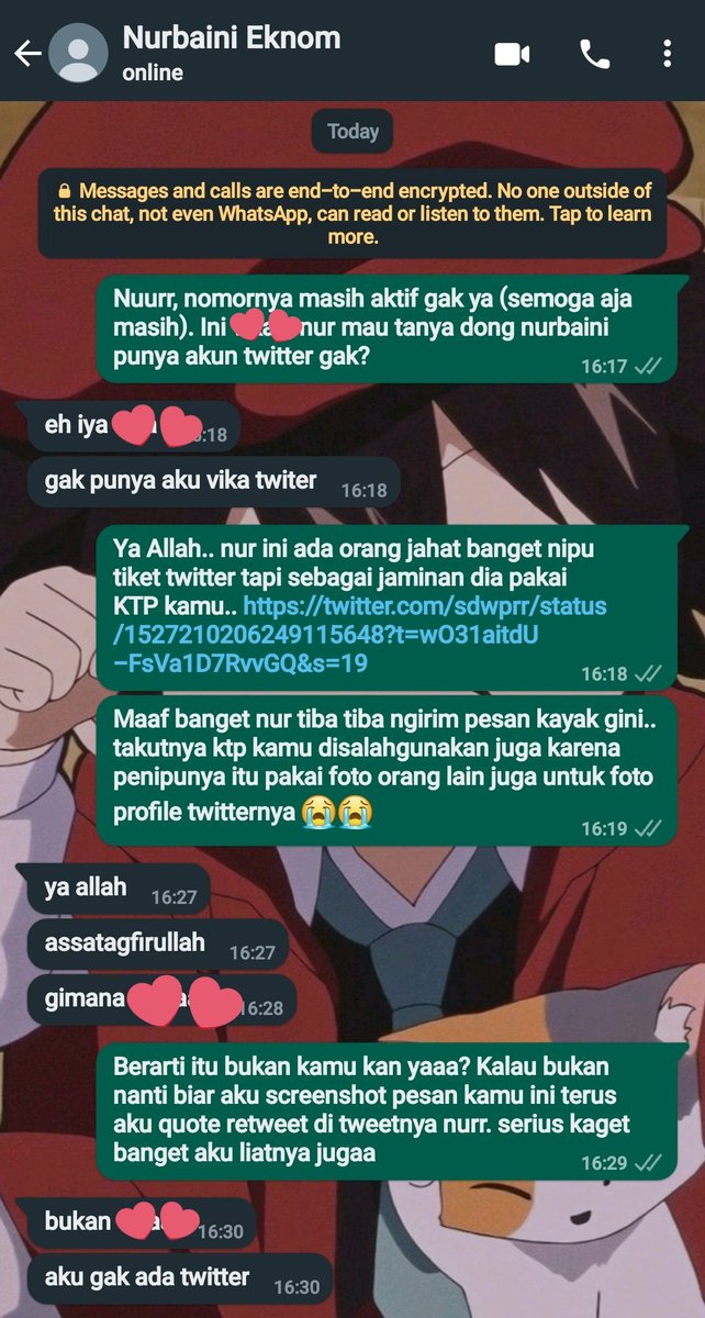 hashiradore's tweet photo. @sdwprr Halo kak, izin reply ya. KTP yang digunakan juga bukan KTP asli punya si penipu tiket https://t.co/x1HPbYDYJ7 ya. KTP temenku juga disalahgunakan sama orang tersebut dan dia gak punya/main twitter. https://t.co/ONpCm2X4U7