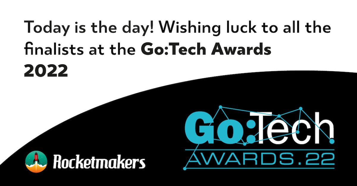 Today is the day... #GoTechAwards2022 🚀

We are finalists for Most Innovative use of Software or Cl...