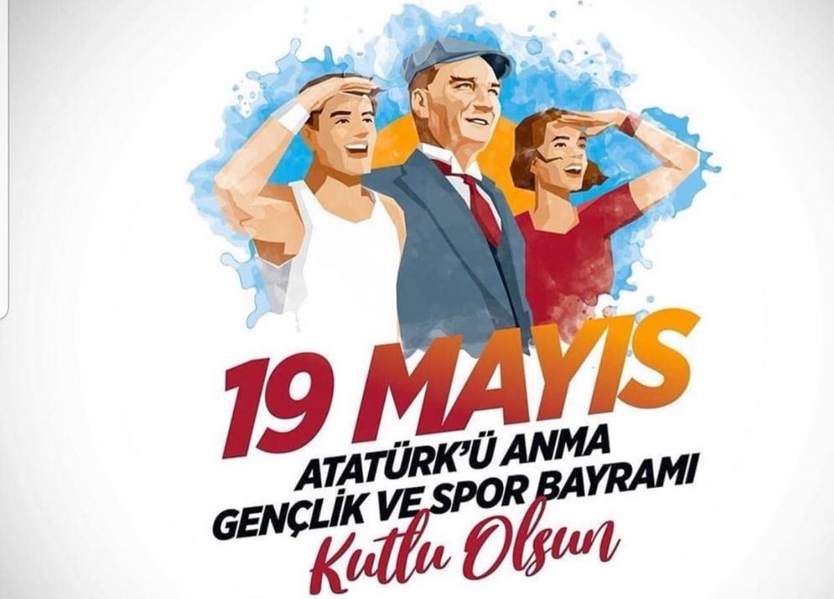 cemggr's tweet photo. 19 Mayıs Atatürk’ü Anma Gençlik ve Spor Bayramımız kutlu olsun 🇹🇷 https://t.co/DFKbHvDOGn
