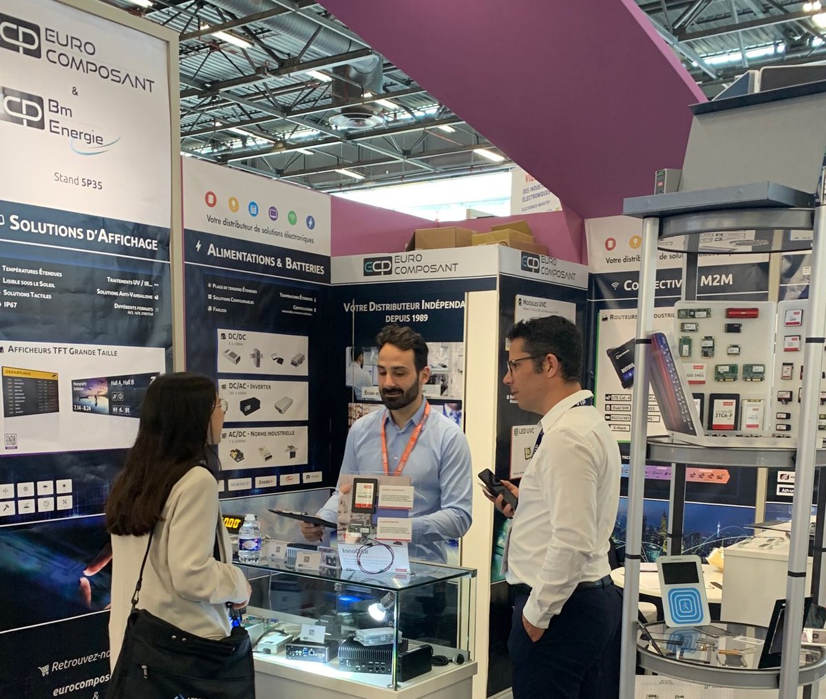Eurocomposant's tweet photo. Le salon Global Industrie se termine ce vendredi 20 Mai !
Il vous reste 2 jours pour venir rencontrer l'équipe Eurocomposant et découvrir nos dernières nouveautés sur le stand 5P35 📍

Pour obtenir votre badge d'accès, cliquez ici 👇 :
https://t.co/2zWfRIcYzp https://t.co/QsI8v8W1Kz