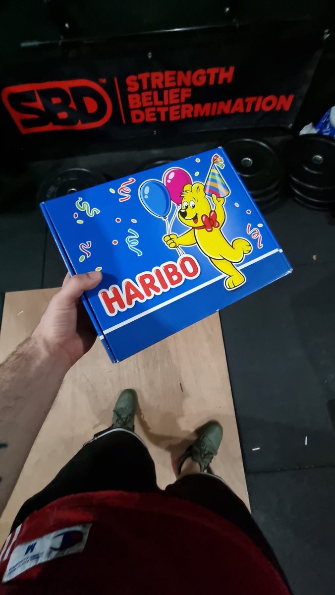 NapalmBearVinny's tweet photo. Thank you for the care package.
Y'all made my day 🤩 @HariboUKI_ @LesDragibus #candylife https://t.co/1ItJXkP4l4