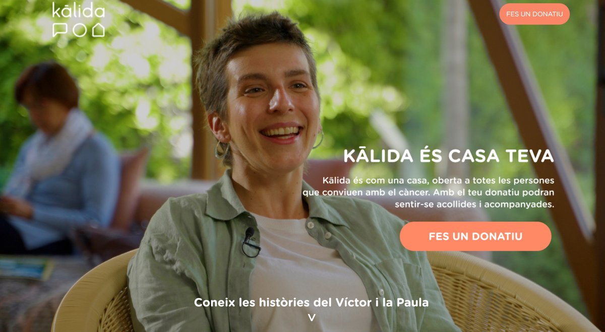 GoodProfitsOn's tweet photo. KĀLIDA ÉS CASA TEVA🏡

Presentem la nova campanya dissenyada per a la 
@fundaciokalida

📌Donar a conèixer una casa dissenyada especialment per generar tranquil·litat i benestar

📌Un lloc on s'ajuda a gestionar l'impacte emocional, físic i emocional que produeix el càncer https://t.co/kAd47nUokE
