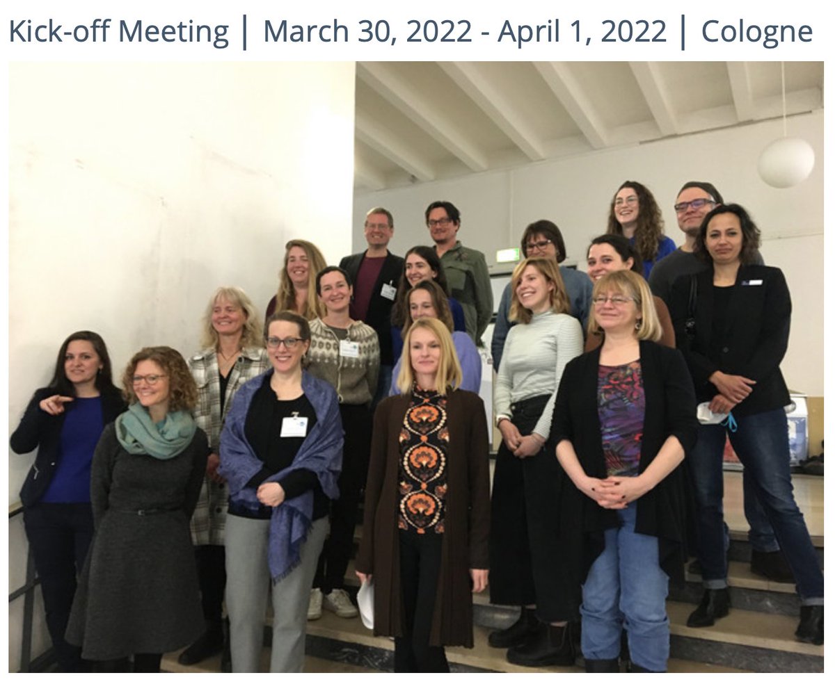 ElettraAfra's tweet photo. I just saw the group photo we took during the 1st workshop of the #IDeALL project at @UniCologne and, as per usual, I look 12
Hope the trend will continue in my 50s
Have a look at the project and the amazing people working on it here: https://t.co/Ze1TtQJYkm https://t.co/gY7vCBfHsv