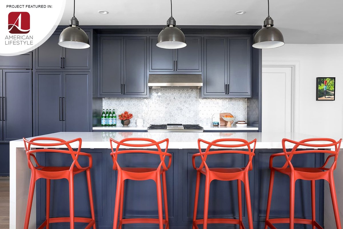 joystreetdesign's tweet photo. Lively colors and patterns set the tone for these joyful, family-friendly kitchens by our Oakland interior design studio. See more of our work:

https://t.co/Y4lgo1MXS7 https://t.co/QTkbqeC19D