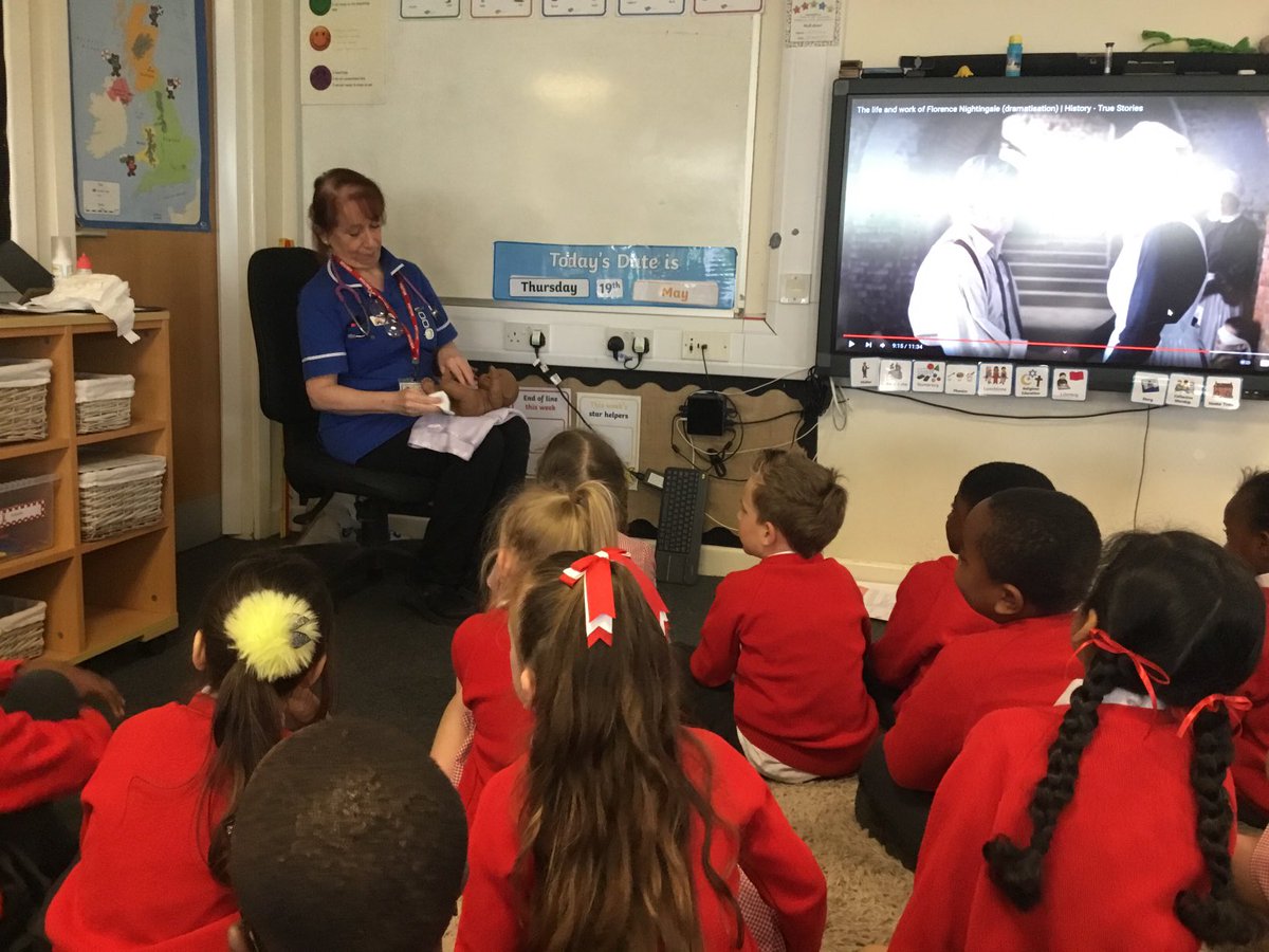 Sacred_heart_Li's tweet photo. As part of our topic People who look after us, year 1 had a visit from a Midwife (Mrs Sim’s Mum)! Irene talked to us about her job and then showed us how to look after a new born baby. #SH7Year1 #SH7Science #SH7PSHE https://t.co/3YM1RS6vMD