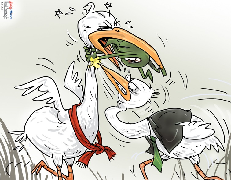 Dailymirror_SL's tweet photo. Cartoon of the day. https://t.co/XGwG78ERmU