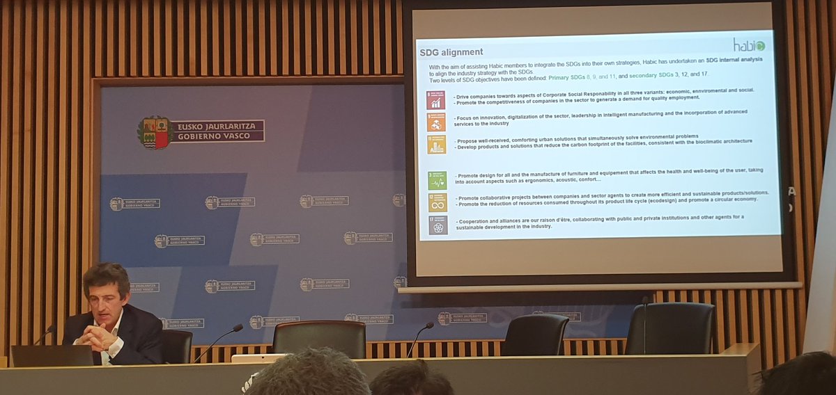emilywise70's tweet photo. At #TCINetwork policy workshop hosted by #SPRI and learning how Basque clusters are helping firms work more actively with UN SDGs https://t.co/cNpBIYIw2e