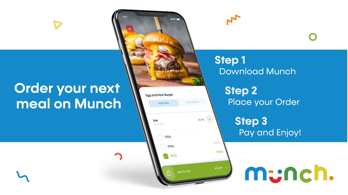 Ordering your next meal is as easy as 1, 2, 3! 😃

Don’t miss out on the fun - Download Munch Order &amp; Pay today! LINK IN BIO

#orderonline #digitalordering #pos #payments