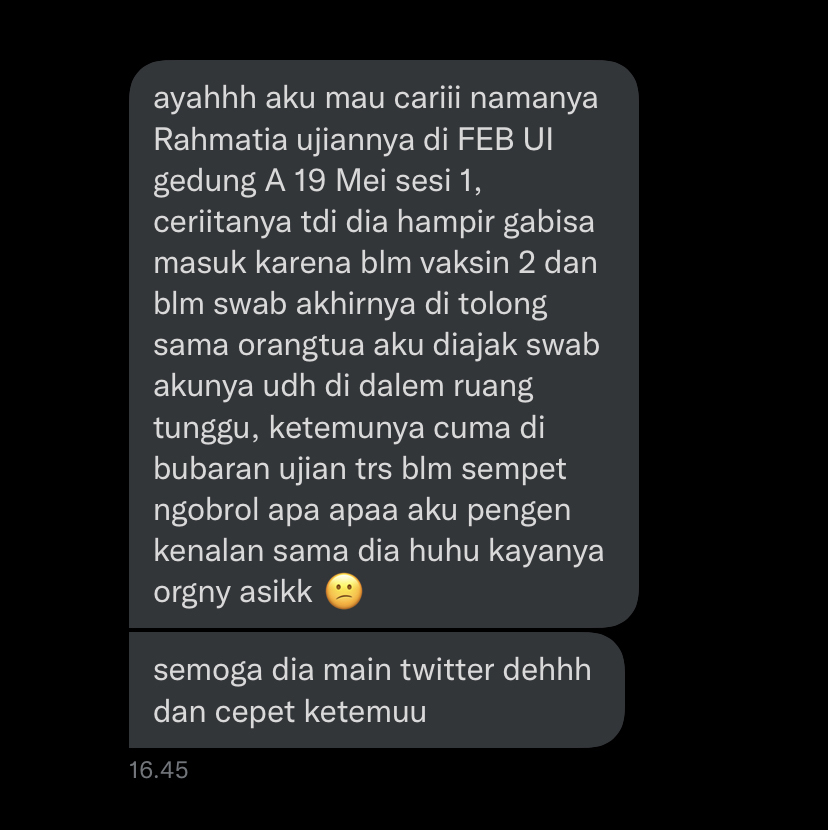 fauzanalrasyid's tweet photo. Atas nama Rahmatia?
Atas nama Rahmatia?
Atas nama Rahmatia?
Mohon segera melapor ... https://t.co/GeFEMWmIuT