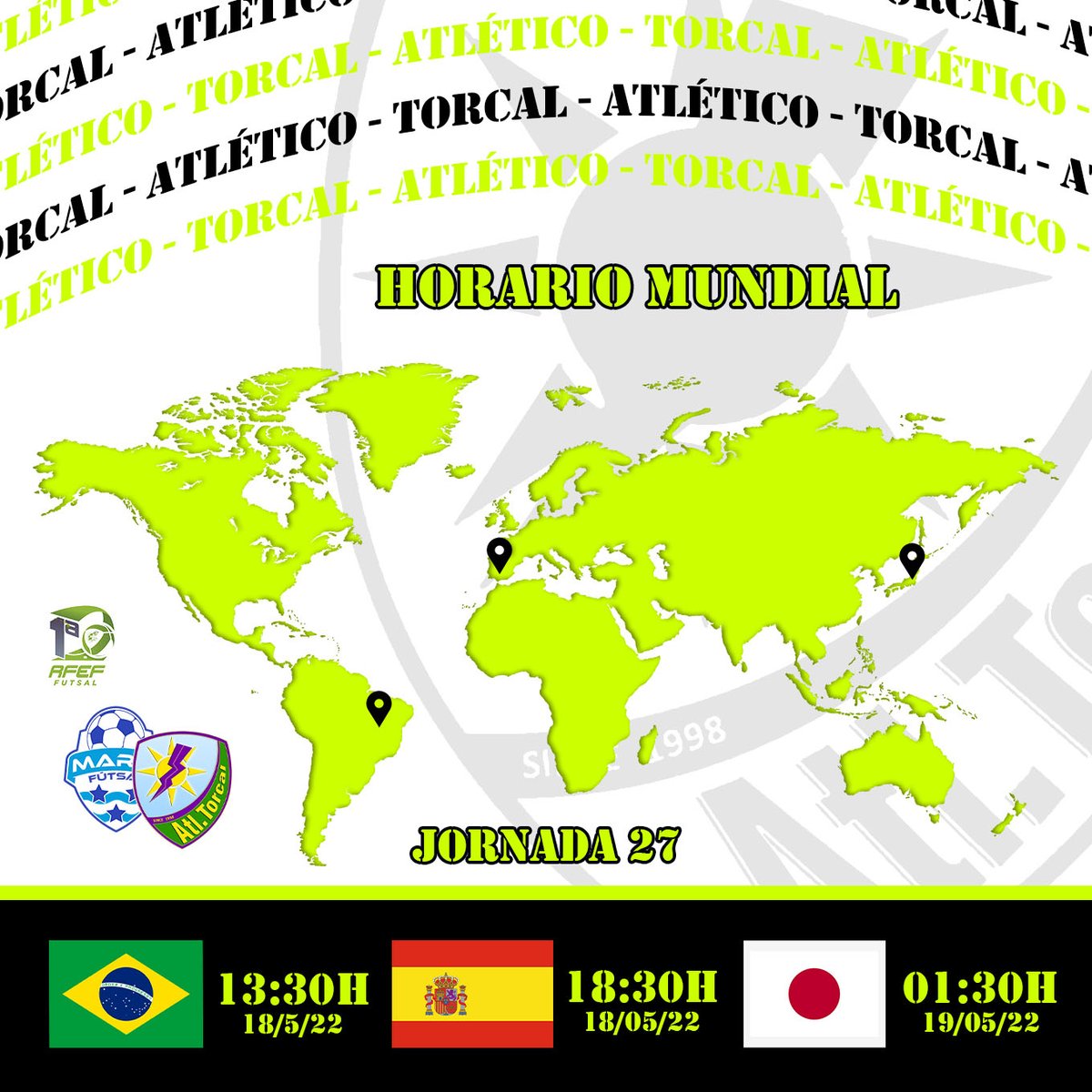 AtleticoTorcal's tweet photo. 🗓️ Sábado 21 de mayo
⏲️18:30
🆚 @marin_futsal
🏟️ P.M. Guadaljaire
📺 @live_vuvuzela
#GoTorcal🍋🍋🍋🍋 #sisepuede💪 #somosdeprimera #hastaelfinalvamostorcal #neversurrender #hastaelultimoaliento #limonas #nonosrendiremos https://t.co/s3kZBdRChR