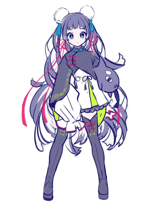 前髪ぱっつんのtwitterイラスト検索結果