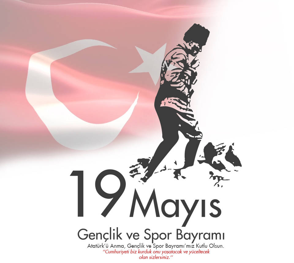 19 Mayıs Atatürk'ü Anma, Gençlik ve Spor Bayramı'mız Kutlu Olsun. 🇹🇷