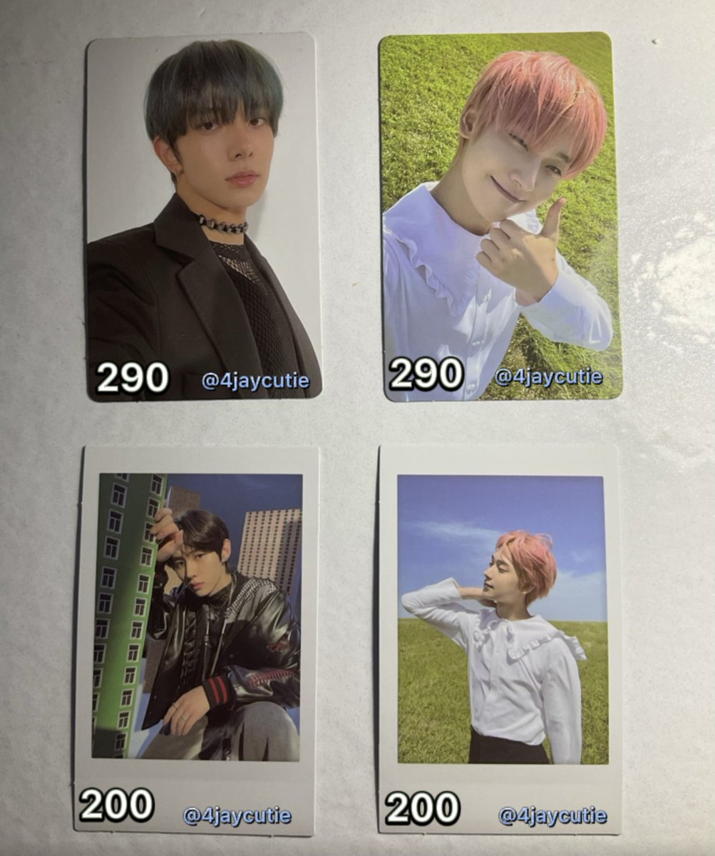 4jaycutie's tweet photo. wts lfb ph [ #4jaybudols ]

heeseung d:a no pc
sunoo d:a yet pc
— P 290
sunghoon d:a no pola
sunoo d:a yet pola
— P 200

— payo / 2 days reservation
— onhand
— mint condition
— reply / dm to claim !

t. enhypen heeseung sunghoon sunoo d:a pc pola ph https://t.co/7Vdswvlf2F