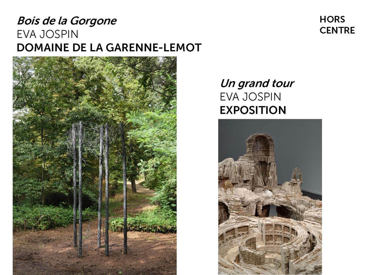 levoyageanantes's tweet photo. Eva Jospin à Clisson
Une exposition à la Garenne Lemot vient compléter l'œuvre déjà présentée dans le parc
#Nouveauté #vignoble #programme2022 #LVAN #Nantes https://t.co/XV0TsTlGtX