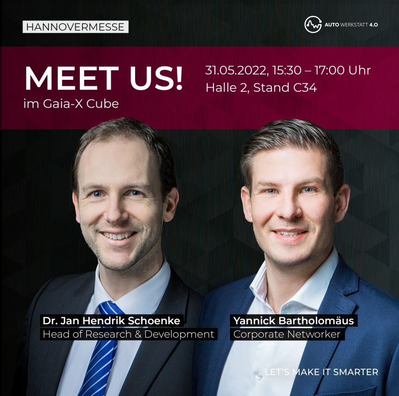 m_barenkamp's tweet photo. Auch wir von der @LMISAG sind auf der @hannover_messe vertreten. Sie möchten mehr über das Projekt Autowerkstatt 4.0 erfahren? 
Schauen Sie am 31. Mai von 15:30-17:00 Uhr im #GaiaX Cube vorbei. Meine Kollegen Jan u. Yannick (@ybartho89) freuen sich auf den persönlichen Austausch. https://t.co/mmP7VNBSL3