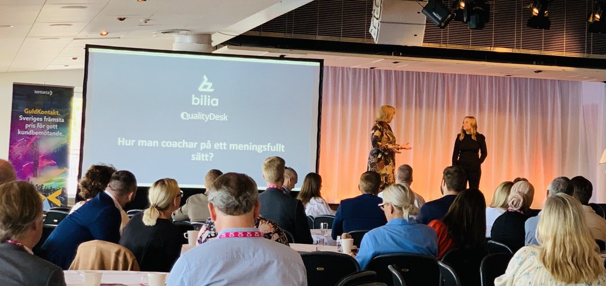 Great insights about customer service development from <a href="/TelgeEnergi/">TelgeEnergi</a> and #bilia in #kontaktadagen! 👏