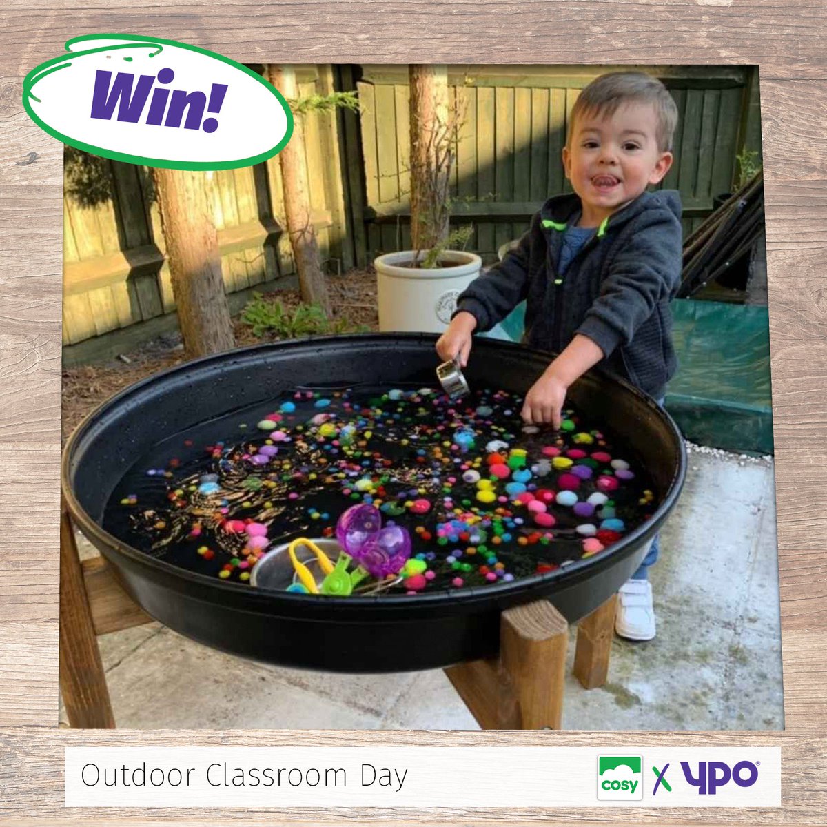 cosydirect's tweet photo. We are offering you the chance to win this Mini Deep Tuff Tray and Stand! 

To enter, all you need to do is reply to this tweet what your favourite outdoor classroom activity is!  

#outdoorclassroomday #CosyxYPO #learningthroughplay https://t.co/vogF63WIQq