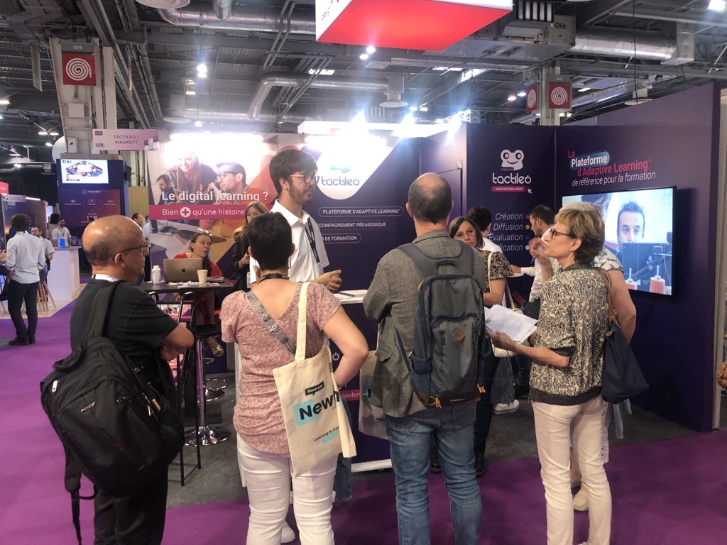 Tactileo PRO (@tactileopro) on Twitter photo 📢 Jour 2 à <a href="/LearnTechFR/">Learning Technologies France</a>
🙌 Retrouvez-nous stand C40 pour échanger autour du #DigitalLearning et tester #Tactileo la plateforme d'#adaptive #learning de référence pour la #formation, mais pas que !📚
👉 Téléchargez gratuitement votre badge visiteur : rfg.circdata.com/publish/LTP22_… 📢 Jour 2 à <a href="/LearnTechFR/">Learning Technologies France</a>
🙌 Retrouvez-nous stand C40 pour échanger autour du #DigitalLearning et tester #Tactileo la plateforme d'#adaptive #learning de référence pour la #formation, mais pas que !📚
👉 Téléchargez gratuitement votre badge visiteur : rfg.circdata.com/publish/LTP22_…