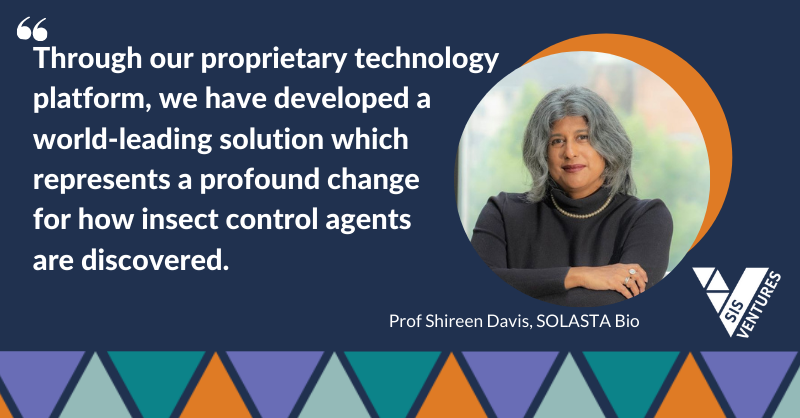 sis_ventures's tweet photo. Our portfolio of mission-aligned businesses continues to grow.
Head over to our website to find out more about #SOLASTABio which aims to develop environment-friendly products that meet a global need for new and effective crop protection.
Read more: https://t.co/xPCISkBLcy https://t.co/p00rdbFMPt