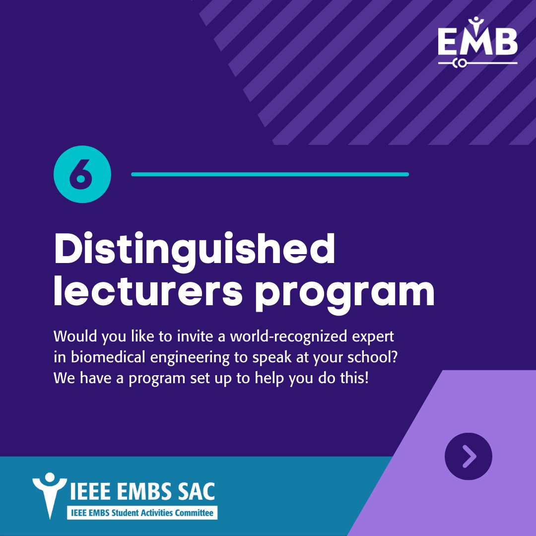 IEEEembs's tweet photo. Join EMBS and become part of a professional organization for Biomedical Engineers. Learn about some of the benefits of being part of the EMBS family! #embssac #embsstudents #embsfamily #embsopportunity #IEEESAC
👉 https://t.co/01HleuM3zU https://t.co/syE9TxTWSj