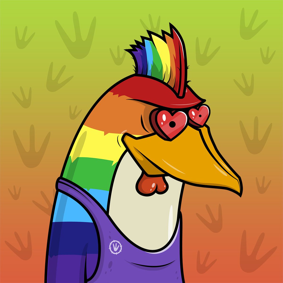 Too much love for the RAINBOW MOHAWK trait 🌈 

#APG #BPE🐧

#NFT #NFTCommunity #NFTart #NFTCollection #nftcollectors #NFTcollectibles #openseanfts #NFTartwork