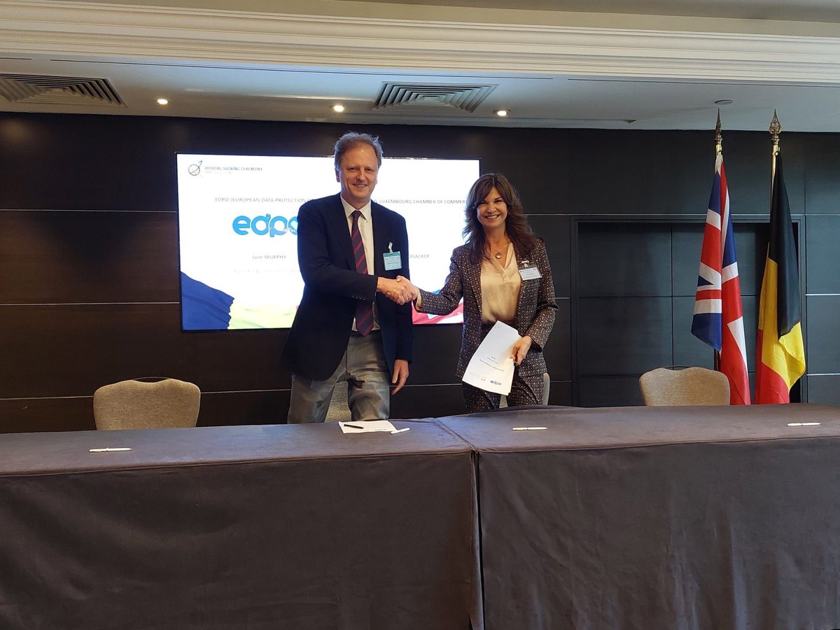 edpobrussels's tweet photo. EDPO is delighted to have participated in the Belgian economic mission to the UK last week. A few days full of opportunities and raising awareness on the #GDPR forgotten obligation to appoint a #DataProtectionRepresentative. Thanks @Brussels_hub and all organisers! https://t.co/WYszlidpc1