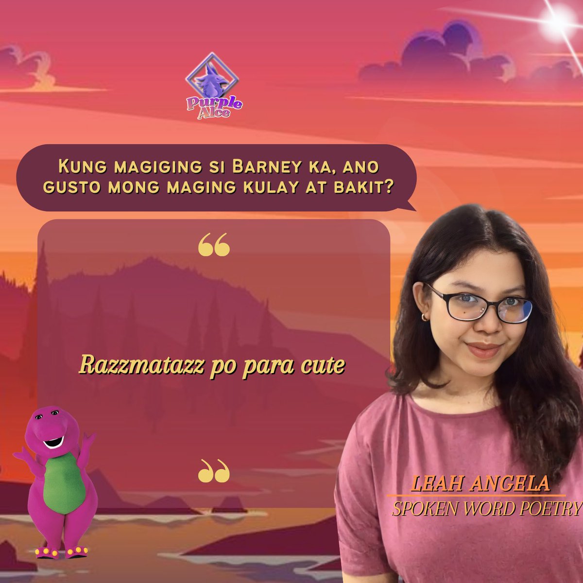 spcshsalce's tweet photo. #PurpleAlce
#LetAlceReclaimTheThrone #VioLetsWin
#KagatNgAlceRawr
Spiels by: Anika Rose A. Galaraga
Layout by: Ryza Gandaruza https://t.co/a60mfymETK