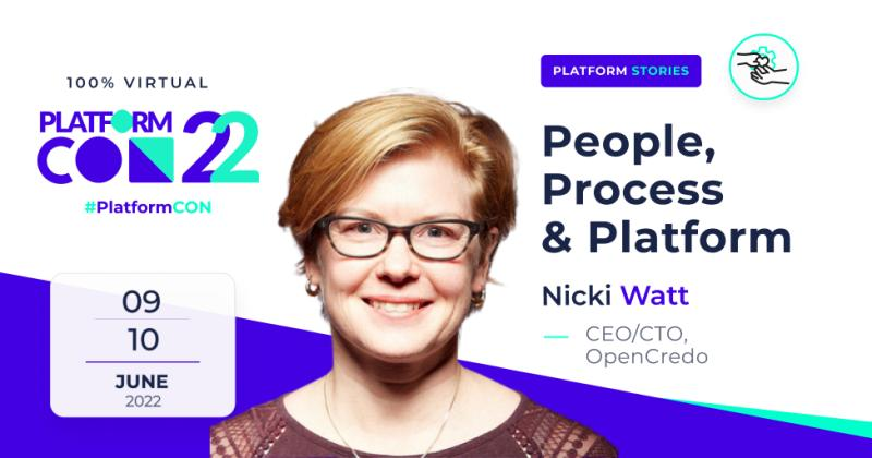 We are excited to announce @techiewatt will be speaking at PlatformCon 2022 on what it takes to build a platform that is fit to serve the communities which will ultimately use it. platformcon.com/talk/people-pr… #PlatformCon #PlatformEngineering