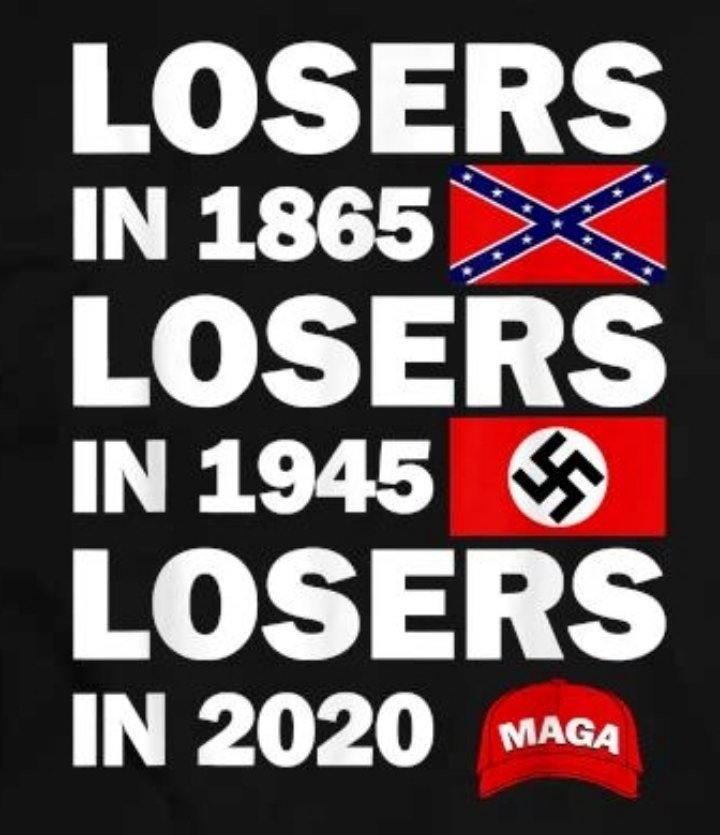 RichardAngwin's tweet photo. History lesson for Trump supporters:

Racists lose.
Always have.
Always will. https://t.co/J2zw0RrIuX