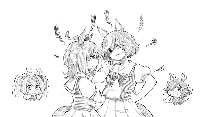 相性×であって欲しいという願望落書き…( ˘ω˘ ) 