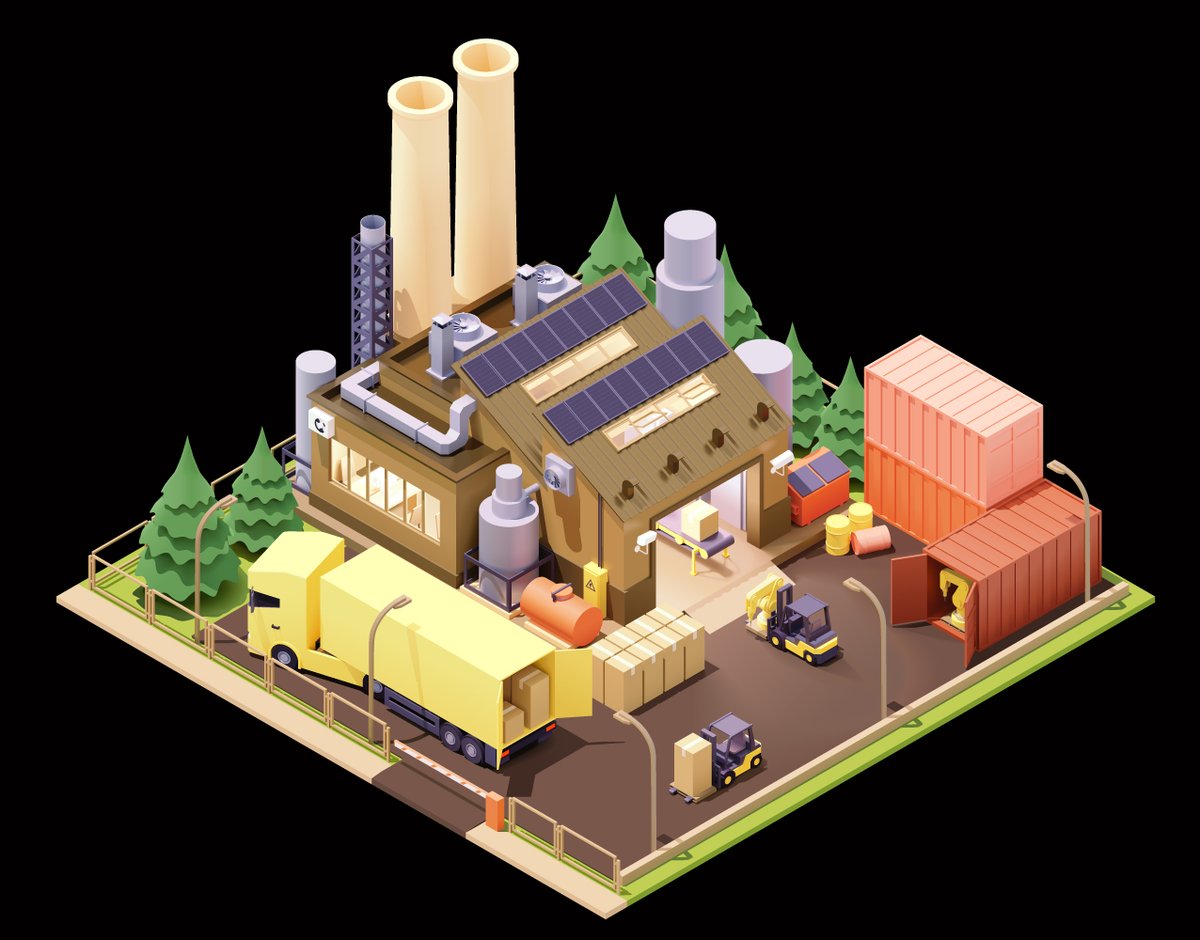 vector_icons's tweet photo. Vector isometric factory building
EPS 10 file format

AdobeStock
https://t.co/r0vD8zUKym

CreativeMarket
https://t.co/S1yfWbUb5k

#3d #lowpoly #low #poly  #illustration #supplychain #factory #industry #plant #industrial #robots #automation  #illustrator #graphicdesign https://t.co/OxPZTnr1W5