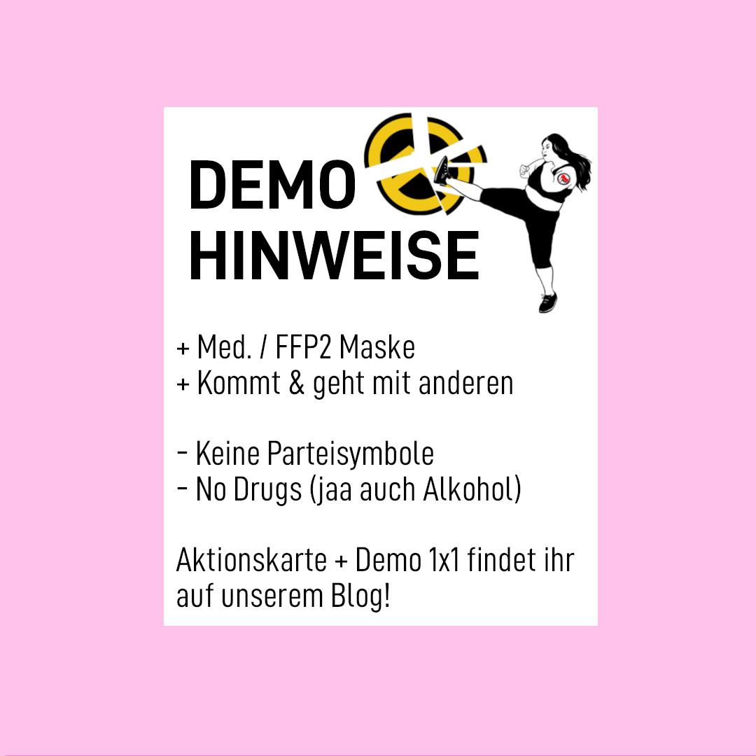 Autonomes_K26's tweet photo. In 48h geht die Demo los, hier nochmal ein paar Hinweise dazu.
Ausführlichere Infos wie eine Aktionskarte und ein Demo 1x1 findet ihr wie immer auf dem Blog (Link in der Bio)
#KickthemoutUlm #Ulm2105 #Ulm https://t.co/duMwQYC1RS