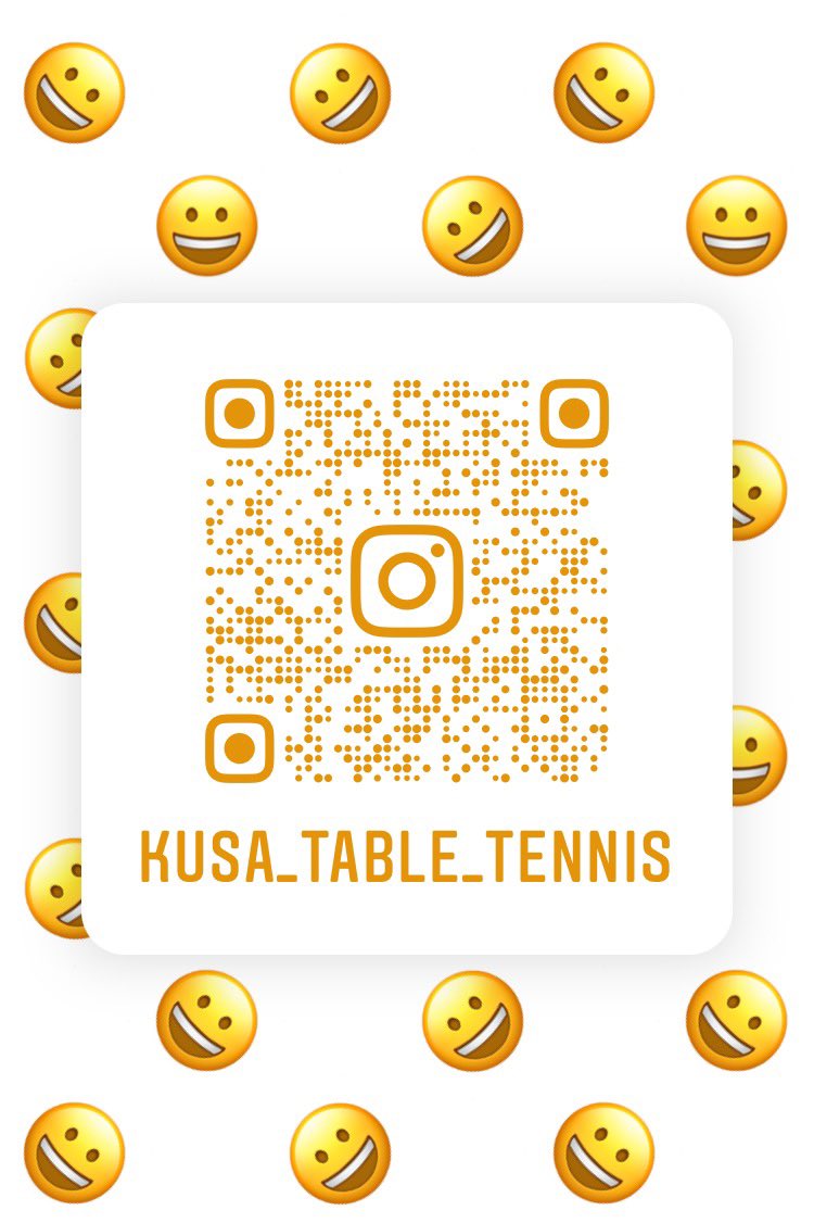 kusatabletennis's tweet photo. 倉芸卓球同好会、インスタ始めました👏🏻👏🏻👏🏻👏🏻👏🏻 https://t.co/YXI4uuaydH