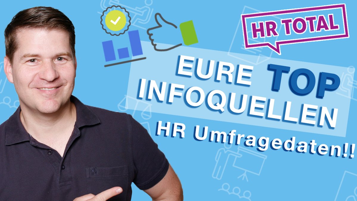 Neues HR Total Video: Die Community hat gesprochen - hier informiert sich #HR, das wollen Personaler/innen wissen... alle Zahlen hier! Dazu O-Ton vom <a href="/persoblogger/">Persoblogger Stefan Scheller</a> &amp; Kolumne von <a href="/gerohesse/">Gero Hesse</a> + HR-News feat. <a href="/marcusreif/">Marcus K. Reif</a> <a href="/ruettenmarcel/">Marcel Rütten</a> @function_HR youtube.com/watch?v=wHRl8Z…