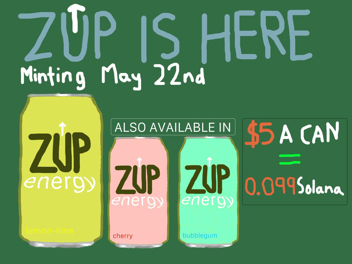 dolphiez's tweet photo. Dolphiez 'ZUP ENERGY'⚡️ mint details:

Mint Date : Saturday 21st MAY 1PM UTC
Supply : 222 
Mint Price : 0.099 SOLANA ~ LESS THAN 5 USD

#SolanaNFTs #Dolphiez #FreeSolana #SolanaGiveaway #FreeMints #freesolanamint #SolanaNFTGiveaway #NFTGiveaway 
More info in the thread below 👇 https://t.co/3XJjWjhQkW