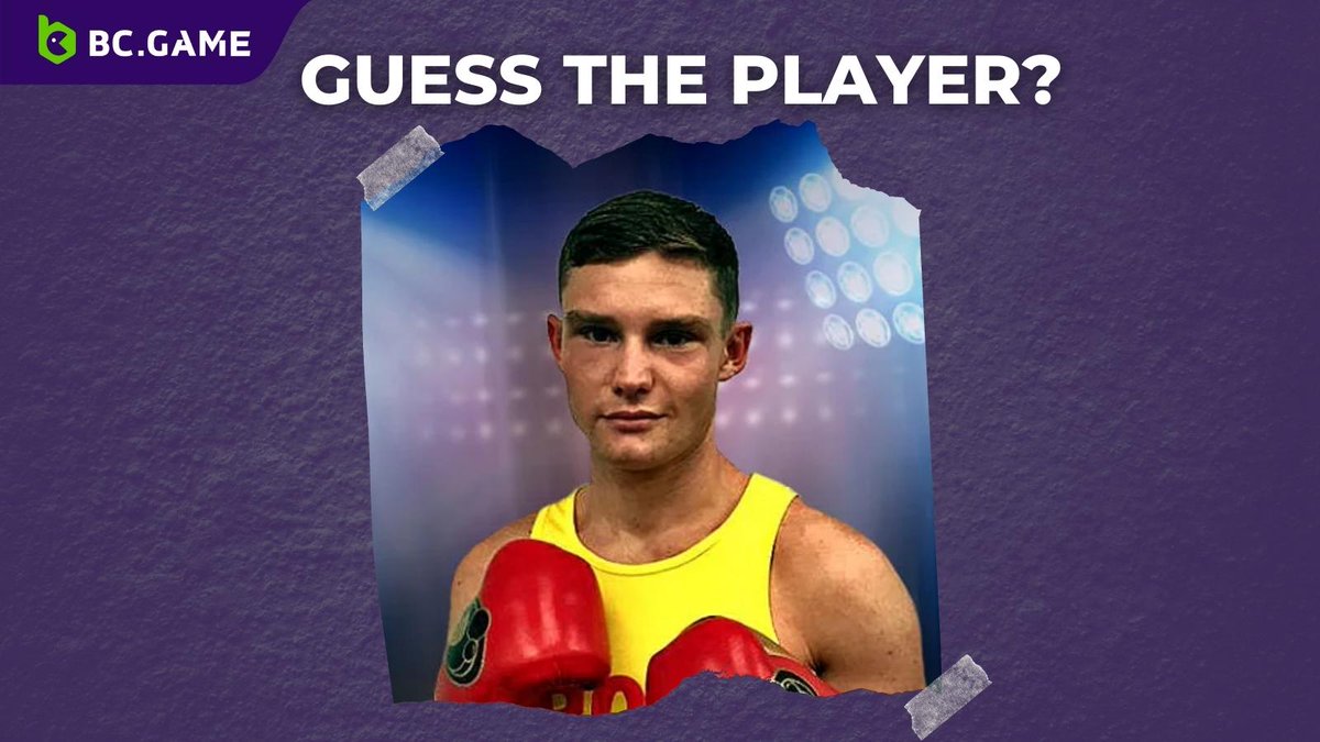 bcgame's tweet photo. 📢Who is the Player?
Hint- Boxer😉
✅Start Playing: https://t.co/seT3yErqLG
#BoxerUK #Boxer #BetWithBCGAME #Playitnow https://t.co/MSRGQkPMDj