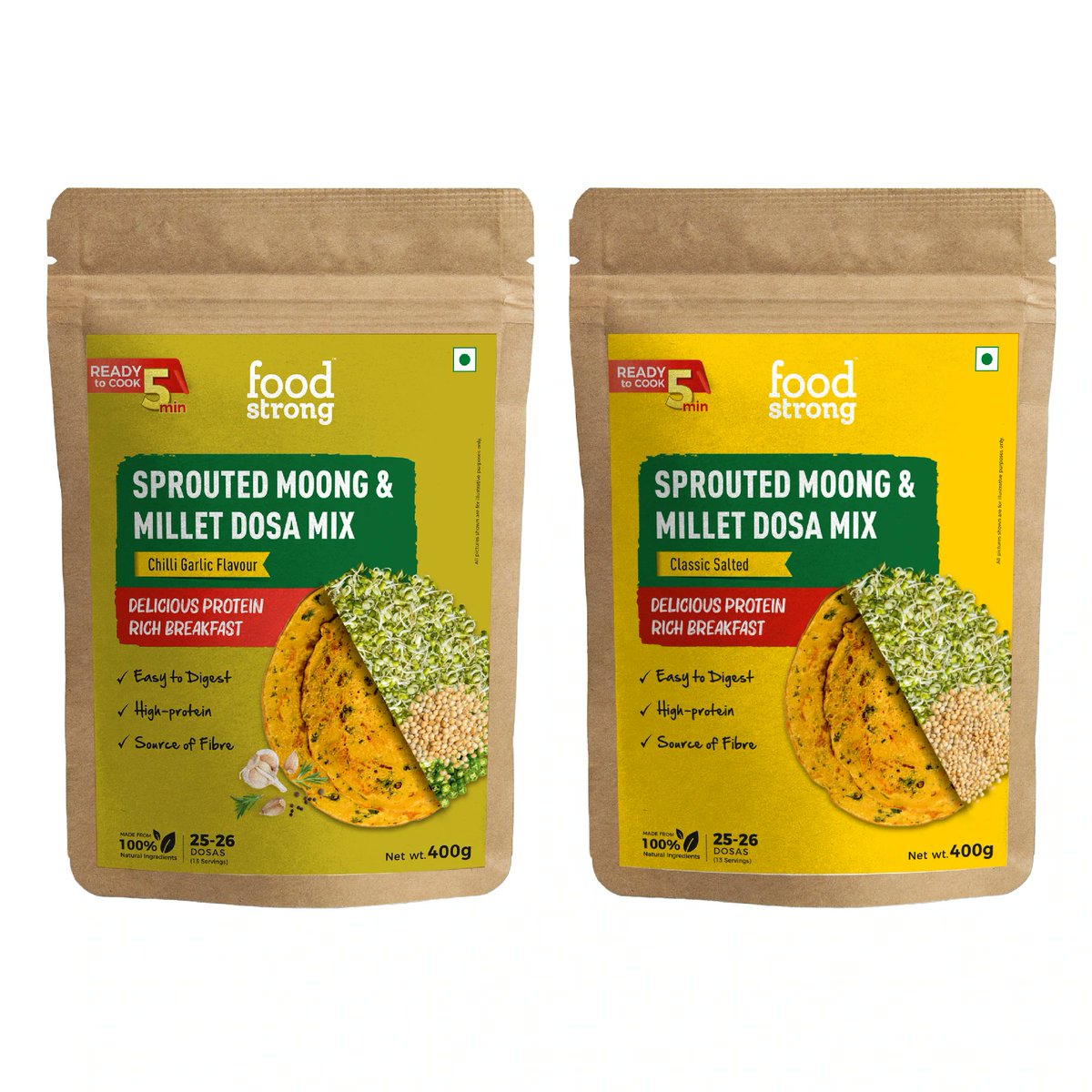 FoodStrong_'s tweet image. Make your breakfasts super healthy with our sprouted moong instant chilla mix. Just add water and you'll get protein rich, tasty, chilla in just 5 mins. Buy now - foodstrong.co/collections/fr…
#HealthyFood