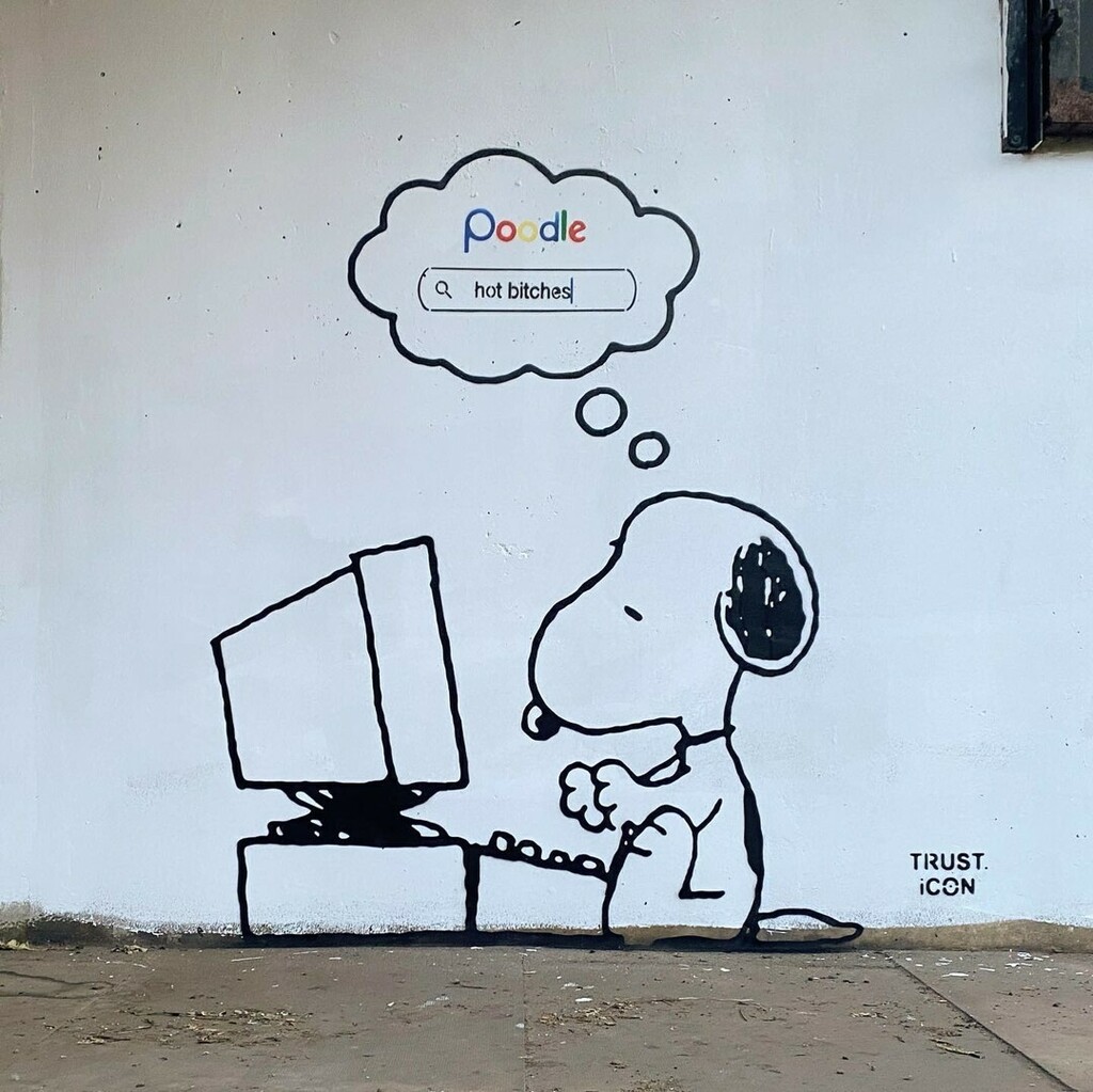 streetartUS's tweet photo. #Streetart by #TrustIcon @trusticon in #London, UK
More info at: https://t.co/3kXjPwneFw
Via @cultureforfreedom

#lol #snoopy #streetartlondon #streetartuk #ukstreetart #art #graffiti #murals #murales #urbanart #muralism #streetarteverywhere #instastree… https://t.co/pZj8qURlab https://t.co/dqX2Wt6mOD