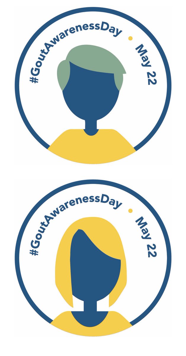 22 de mayo día de concienciación/sensibilización sobre la #gota. <a href="/GoutAlliance/">Alliance for Gout Awareness</a> <a href="/GoutEducation/">GoutEducation</a> 
<a href="/alexprada81/">Álex Prada</a> <a href="/cesardiaztorne/">Cesar</a> <a href="/basiliu/">Basilio Rodríguez, MD, PhD</a> <a href="/Carlosguillenas/">Carlos Guillén</a> <a href="/BorisBlancoC/">Boris Blanco C</a> <a href="/neus_qm/">Neus QM</a> <a href="/VelaPaloma/">Carmen Paloma Vela Casasempere</a> <a href="/FranciscaSivera/">Francisca Sivera</a> <a href="/agomezreuma/">Alejandro Gómez Gómez</a> <a href="/david_lobo2/">David Lobo</a> @carmona_loreto <a href="/LauBarrio/">Laura Barrio</a> 
#GoutAwarenessDay 
#gout