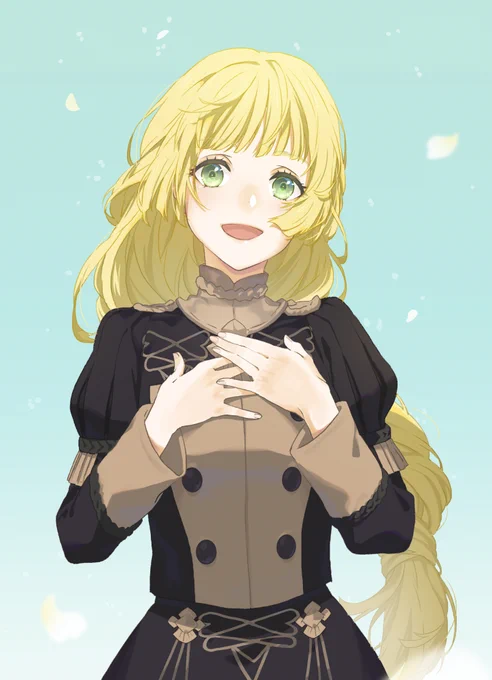 再掲ですがイングリットちゃんがメッチャ好きだという絵です 