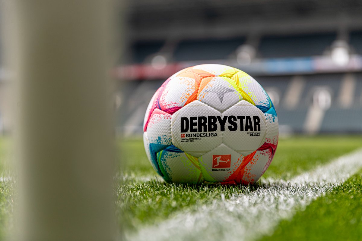 DERBYSTAR Bundesliga Brillant APS 2022 Football Ball - 22/23