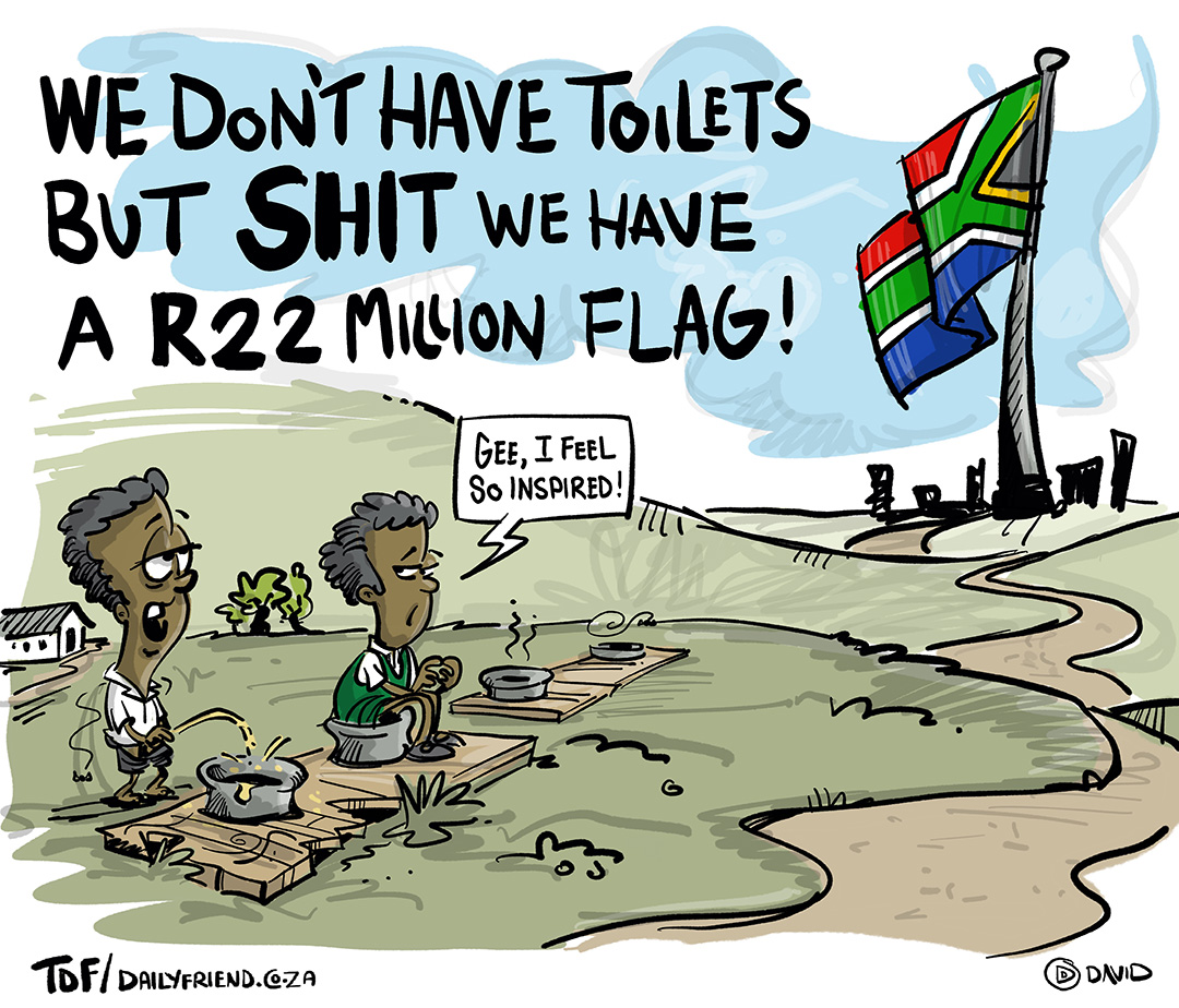 DavidDToons's tweet photo. Pride in the Flag @DailyFriendSA https://t.co/lNFm87j23c