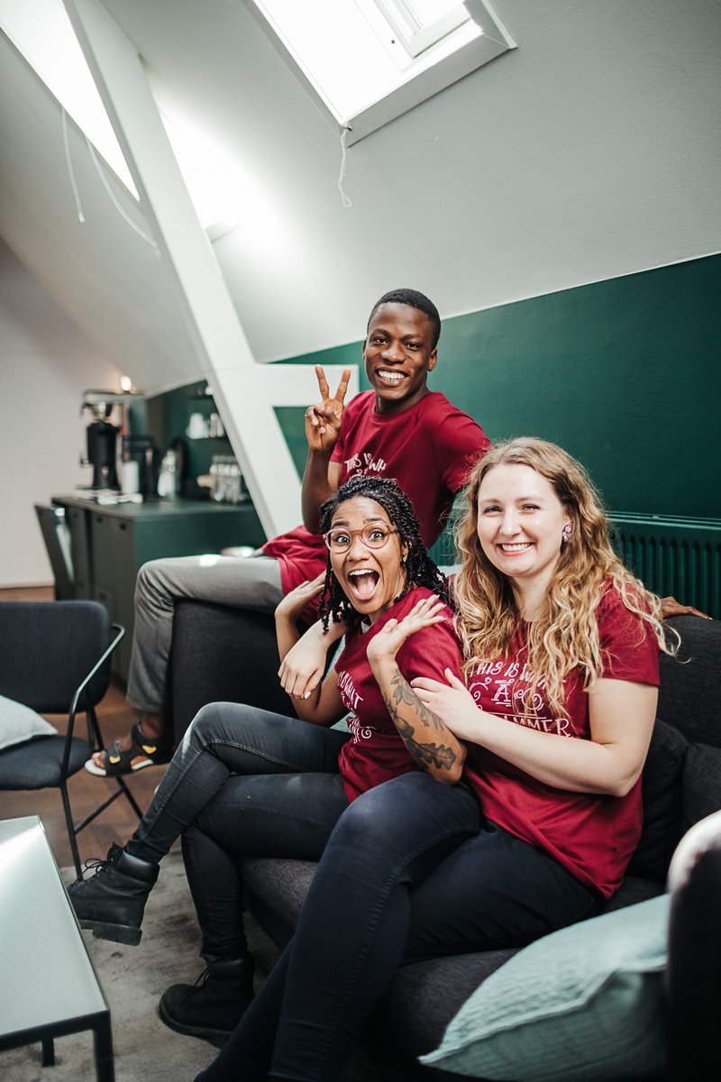 BajoranEngineer's tweet photo. Organizing Django Girls in 2019! 

w/ @whereisbasia and @PlasmaDray with @DjangoConEurope @DjangoDenmark @djangogirls 

📸 @bart_pawlik https://t.co/8AGNxWtyA8
