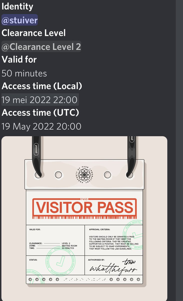 Wondering what <a href="/ThePossessedNFT/">pssssd</a> will be tonight. Visitors pass ready to go. Who is joining? #pssssdvibes